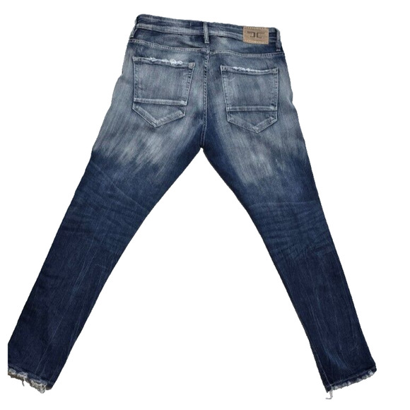 Jordan Craig Legacy Edition Sean Jeans 34x32 Distressed Stretch Ribbed Stripe - Picture 6 of 10